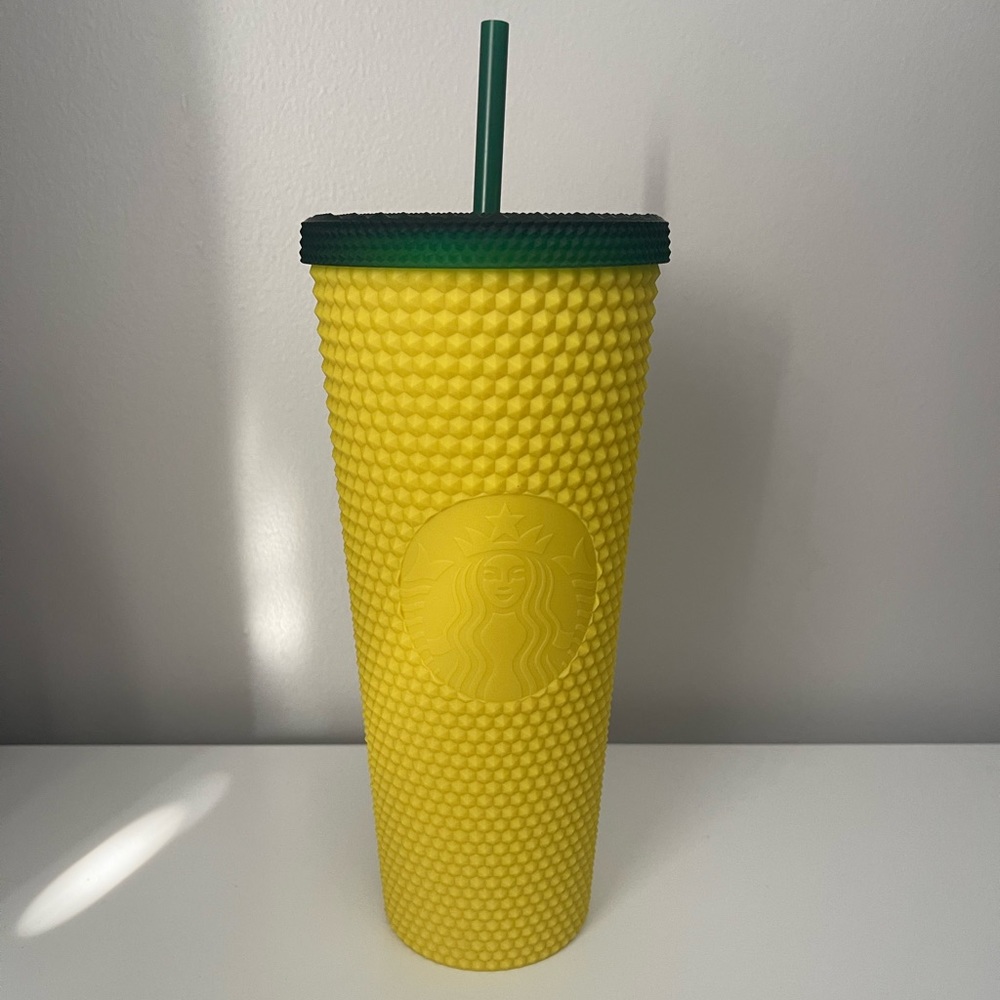 Hawaii Pineapple Studded Venti Starbucks Cup